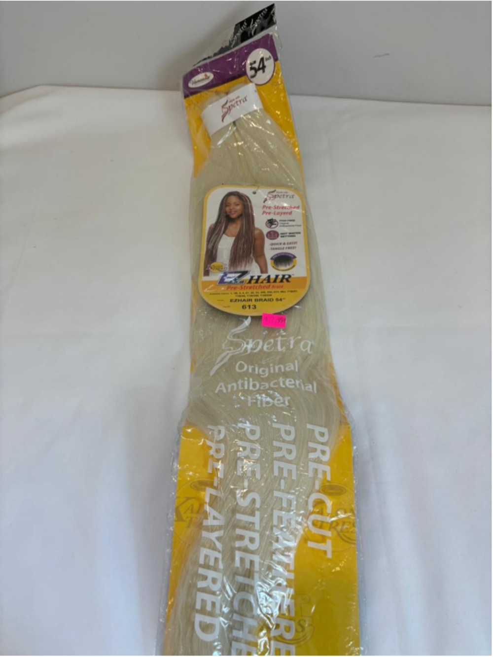 Vanessa EZ Hair Pre-Stretched Braid 54 Inch Blonde Hair Extensions #C170